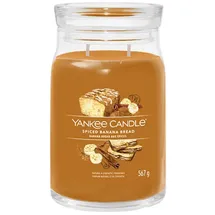 Yankee Candle Spiced Banana Bread Duftkerze 567 g orange