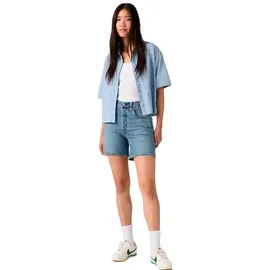 Levi's 501 Mid Thigh Short Blau 30