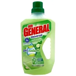 DER GENERAL Allzweckreiniger Pro Nature 750 ml - Flasche, Minze und Gurke