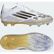 adidas F50 Elite FG Kinder Cloud White/Core Black/Gold Metallic 28