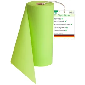 Sensalux Vlies-Tischläufer 30 cm x 25 m Apfelgrün