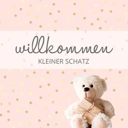 baby-walz Geschenkgutschein Willkommen kleiner Schatz, mehrfarbig