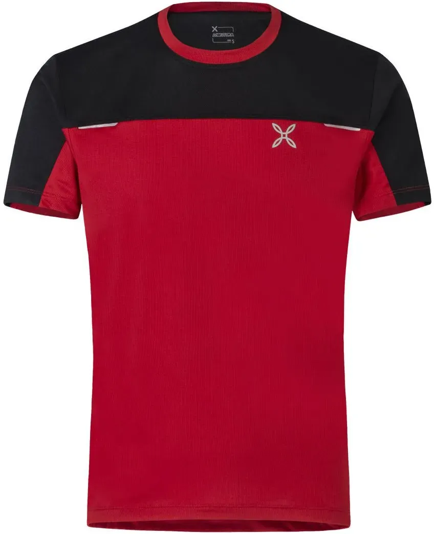 Montura High T-shirt rosso/black (1090) XL