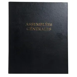 Exacompta 4606E GENERALVERSAMMLUNGREGISTER - Schwarz