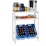 Simonrack Getränkekistenregal weiß 80,0 x 30,0 x 100,0 cm, Küchen, Küchenmöbel, Küchenregale