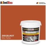 Bodenfarbe Betonfarbe Ziegelrot 20 kg Bodenbeschichtung Fußbodenfarbe Garage