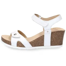 Panama Jack Damen Julia Basics Wedge Sandal, Blanco B17, 37