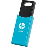 PNY HP v212b blau 32GB, USB-A 2.0 (HPFD212LB-32 / HPFD212B32-BX)