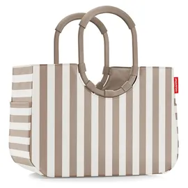Reisenthel Loopshopper L summerstripes coffee