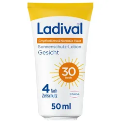 Ladival Empfindliche & Normale Haut Sonnenschutz-Lotion Gesicht LSF 30
