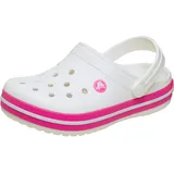 Crocs Crocband Clog White/Pink Crush 19