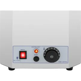 Royal Catering Suppenstation 7 L 500 W glänzend - Silber