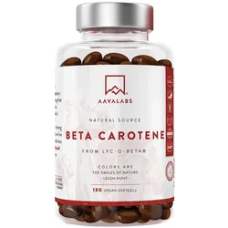 Aavalabs Beta Carotin Vitamin A Vegan Weichkapseln