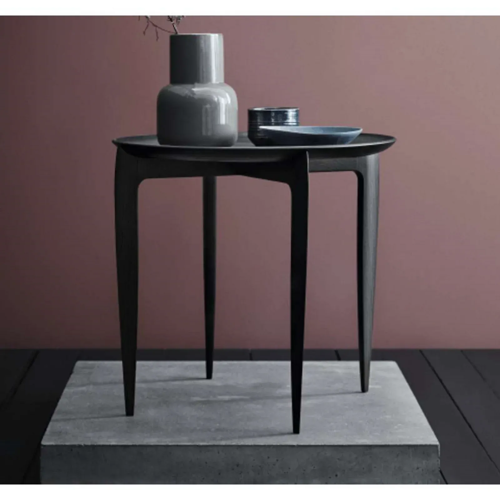 Tabletts FRITZ HANSEN, Schwarz, Holz - 42