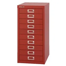 BISLEY MultiDrawer Schubladenschrank 27,9 x 38 x 59 cm rot