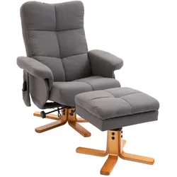 HOMCOM Massagestuhl Polyester, Schaumstoff