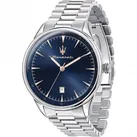 MASERATI - TRADIZIONE - silber blau / 45 MM
