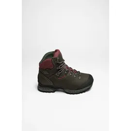 Hanwag Tatra II Wide GTX Damen Asphalt/Dark Garnet 38