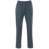 TRIGEMA Jerseyhose TRIGEMA "TRIGEMA Freizeithose aus 100% Baumwolle", Damen, Gr. M, US-Größen, grau (anthrazit), 100% Baumwolle, casual, Hosen