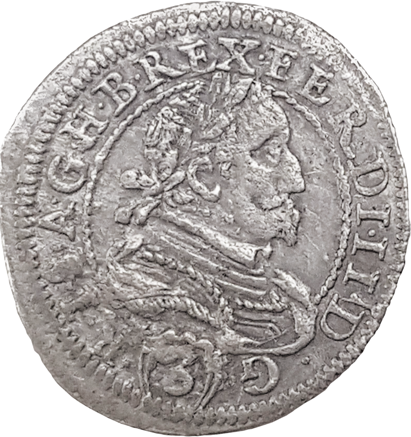 5er-Set Silbermünzen des Dreißigjährigen Krieges
