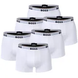 Boss 6P Power Boxershorts uni Weiß XXL 6er Pack