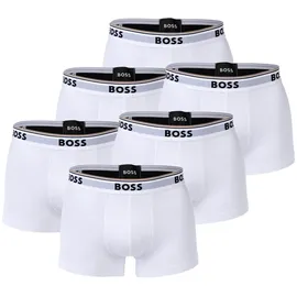 Boss 6P Power Boxershorts uni Weiß XXL 6er Pack