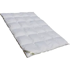 Betten Hofmann Sibiria exclusiv Daunendecke Bettdecke 5cm 4x6 135x200 sibir. Wildgans - Weiß