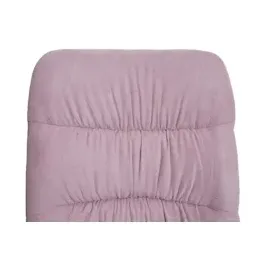 Mendler 2er-Set Esszimmerstuhl HWC-J69, Küchenstuhl Stuhl, drehbar Auto-Position, Samt ~ rosa