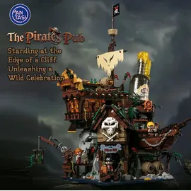 pantasy Original Bauset The Pirates Pub 44 cm 2858-tlg.