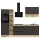 Roller Küchenzeile 280 cm Braun