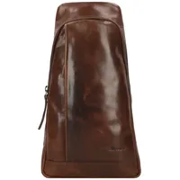 GREENBURRY Newport Umhängetasche Leder 33 cm braun
