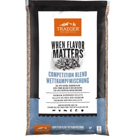 Traeger Pellets 9 kg Hartholz Competition Blend