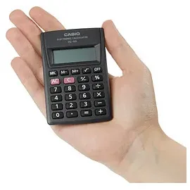 Casio HL-4A Taschenrechner schwarz