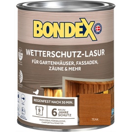 Bondex Wetterschutz-Lasur Teak 750 ml