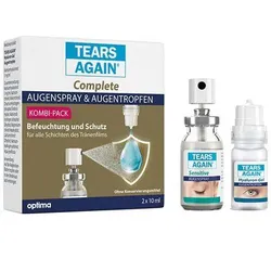 Tears Again Complete Augenspray & Augentropfen 20 ML