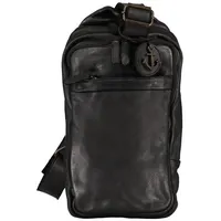 Harbour 2nd Phoenix Umhängetasche Leder 33 cm schwarz