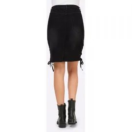 Heine Jeansrock in schwarz | Gr.: 40