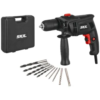 SKIL 1020 ad Schlagbohrmaschine 550 w für Mauerwerk, 5 Steinbohren, 5 Holzbohren - Skil