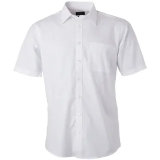 Kurzarm Hemd "JN680" - S - white