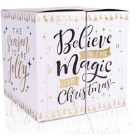 Adventskalender Dekorativkosmetik WINTER MAGIC in würfelförmiger Box