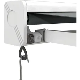vidaXL Einziehbar Markise 500 x 300 cm anthrazit 3154540