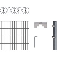 GAH ALBERTS Alberts Doppelstabmattenzaun »Eleganz« 200 x 140 cm 16 m