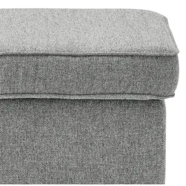 Sconto Hocker Oskar 63 x 43 x 42 cm Grau