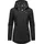 Ragwear Damen, Übergangsjacke Funktionsjacke Softshelljacke wasserabweisend mit Kapuze Monadde Softshell Black Gr. L - L