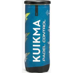 Padelbälle mit Druck 3er-Dose - Kuikma PB Control EINHEITSGRÖSSE