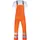 Uvex Latzhose protection flash orange, warnorange 42