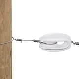 AKO Agrartechnik Abspannisolator Polyamid glasfaserverstärkt Weiß 10 Stück