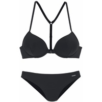 bruno banani Push-Up-Bikini Damen schwarz Gr.42 Cup C