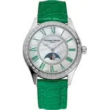 Frederique Constant Geneve Elegance Luna FC-331MPWGRD3BD6 Damen Automatikuhr Mondphase