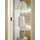 Home Affaire Vitrine LONG ISLAND 55 x 35 x 200 cm Weiß